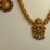 1000195169 (1) Lakshmi Pendant Haram & Earrings Set