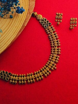 2025/09/1000201202.jpg Elagant diya choker - Earing set