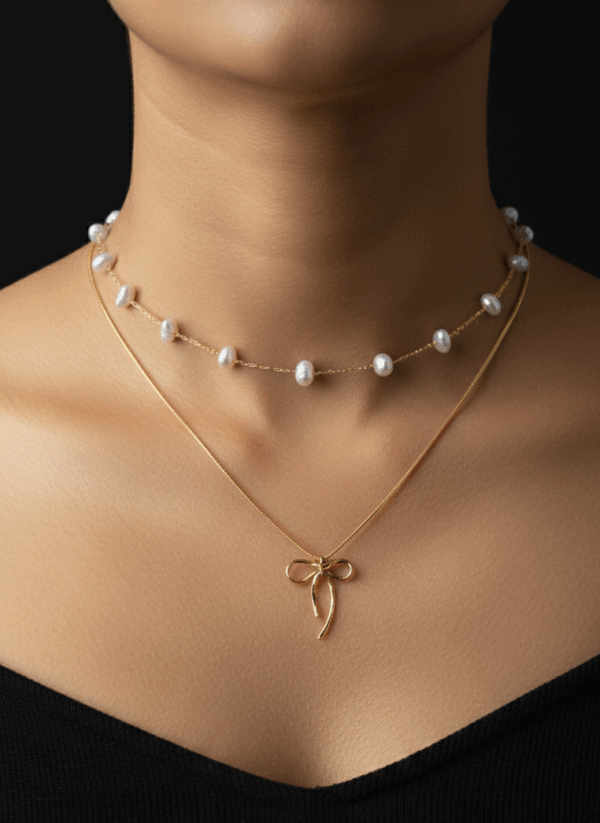 Dizzy double layered neckpice