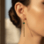 Minimal Luxe Drop Earings